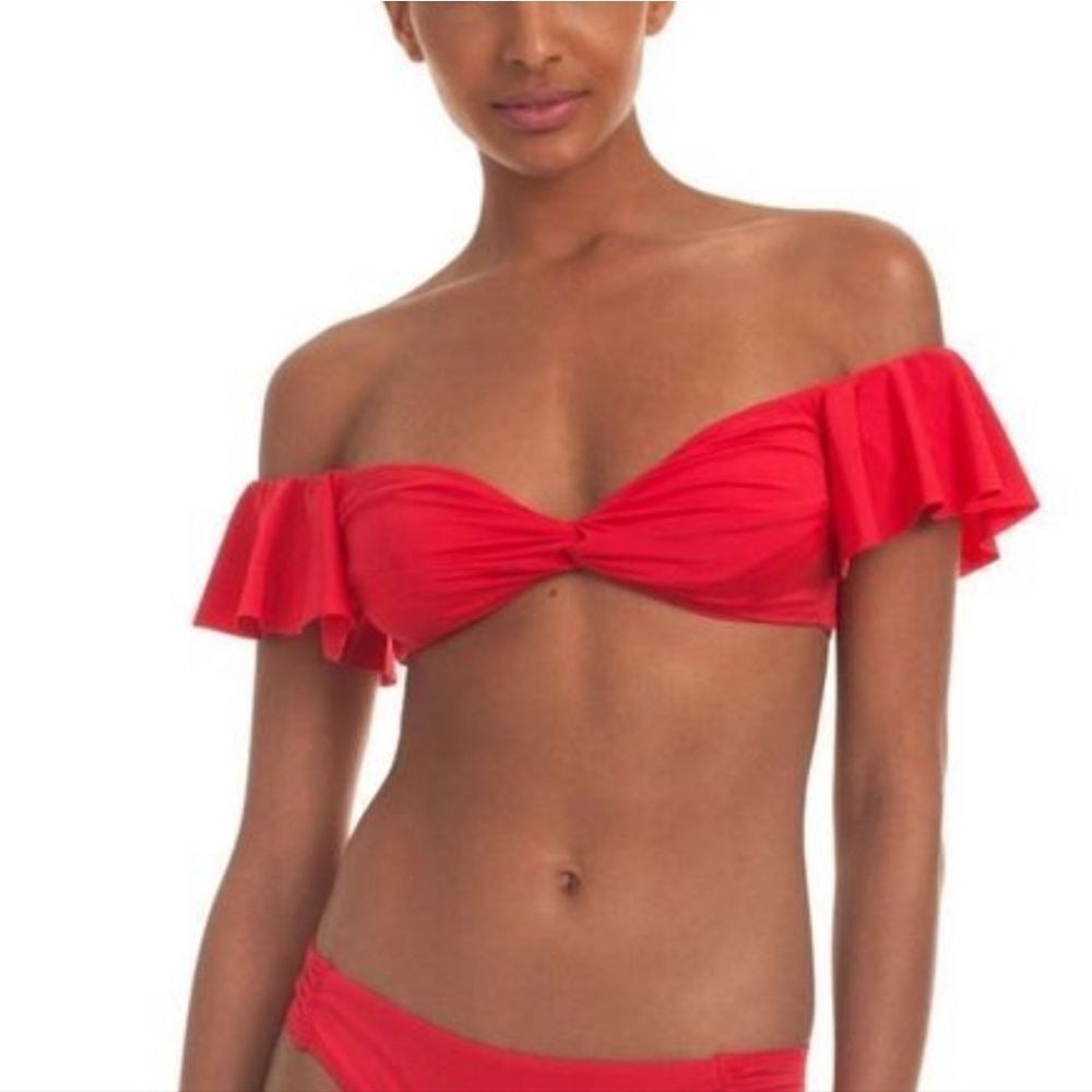 Trina Turk Bandeau Twist Halter Top NWT